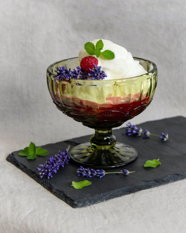 Gelato alla vaniglia fatto in casa da @na_skok_doma