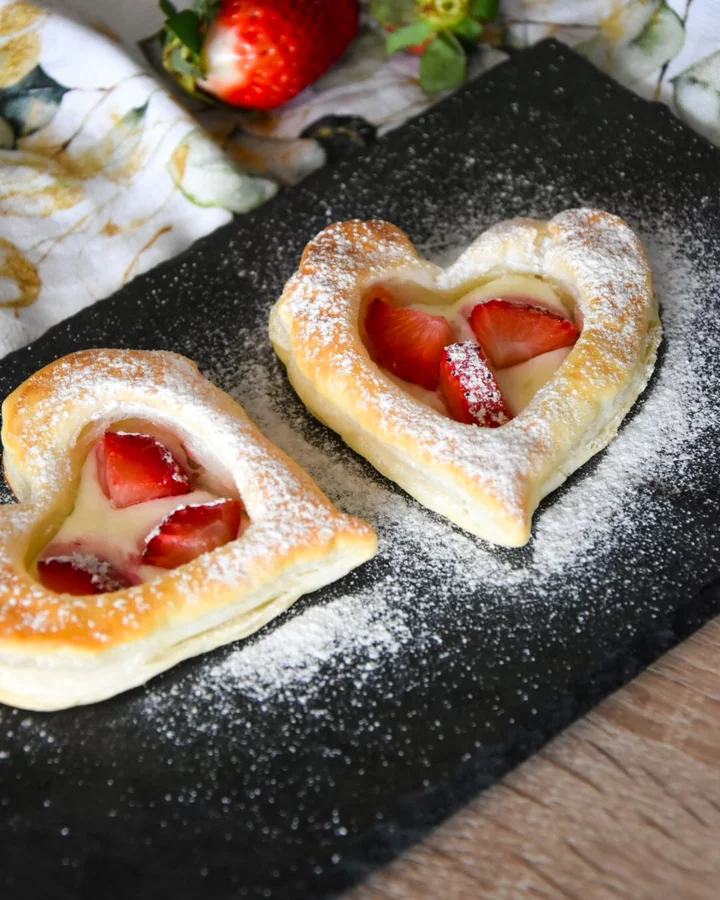 Cuori alla fragola