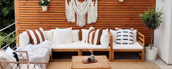 Arredamento stile mediterraneo moderno in stile masseria chic