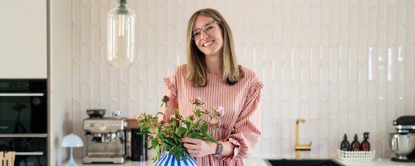 Soggiorno scandinavo nella casa di Eva Chládková