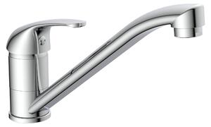 Rubinetto da cucina SCHÜTTE ATHOS Plus, rubinetto da cucina con bocca girevole, cromo