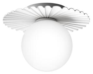 Applique da parete Nuura Aps, Liila Muuse, dimmerabile, Bianco, Soggiorno, Metallo, Scandinavo
