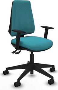 Sedia da ufficio Piqueras y Crespo b1d066n turchese