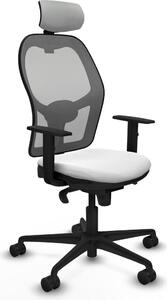 Sedia da ufficio con poggiatesta Piqueras y Crespo 1D036N2 Bianco