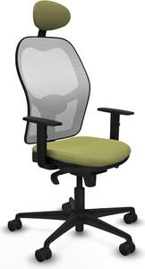 Sedia da ufficio con poggiatesta Jorquera Piqueras y Crespo 1D036N1 verde