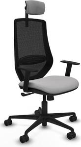 Sedia da ufficio Piqueras y Crespo D036N2W Grigio chiaro