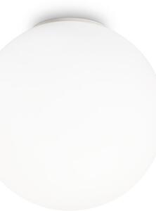 Plafoniera Moderna Mapa Vetro Bianco 1 Luce E27 D40Cm