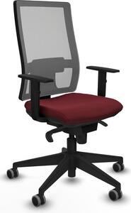 Sedia da ufficio Piqueras y Crespo 1D066G0 Rosso granato