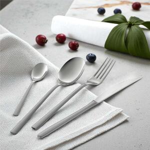 Confezione vetrina 24 pezzi Posate manico Satinato FASHION TWIN, inox 18.10 (AISI304), spessore 3.00 mm linea TWIN Met� satinata Met� Acciaio Lucido