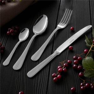 Confezione vetrina 24 pezzi Posate manico Satinato EDEN TWIN, inox 18.10 (AISI304), spessore 3.00 mm linea TWING Met� satinata Met� Acciaio Lucido