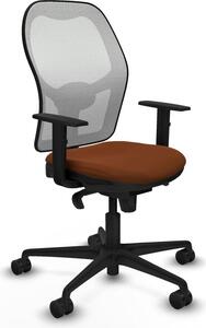 Sedia da ufficio Piqueras y Crespo 1D036N0 Bianco Marrone