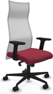Sedia da ufficio Piqueras y Crespo B2D036N rosso granata
