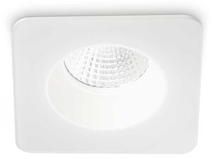 Faretto Ad Incasso Moderno Square Room-65 Alluminio Bianco Led 8W 3000K