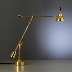 TECNOLUMEN Buquet - lampada LED dorata 24 carati