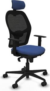 Sedia da ufficio Piqueras y Crespo 1D036N2 Blu marino