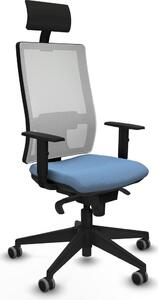 Sedia da ufficio Piqueras y Crespo 1D066G1 Blu cielo
