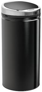 DecHome Pattumiera Automatica da 42L con Sensore a Infrarossi in Acciaio e Plastica 30.5x30.5x68 cm - F92145