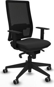 Sedia da ufficio Piqueras y Crespo 1D066G0 Nero
