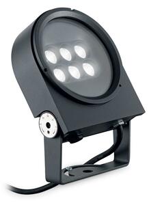 Proiettore Ulex Alluminio Antracite 1 Luce 15W 3000K Luce Calda
