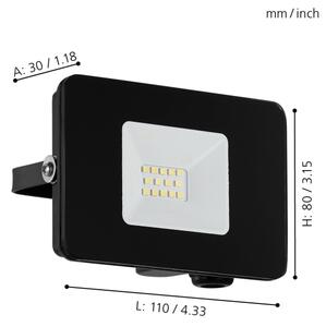 Eglo 97455 - Riflettore LED FAEDO 3 LED/10W/230V
