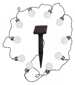 LED Catena decorativa solare LED/1,2V 300 mAh 3,8 m IP44