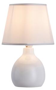 Rabalux 4475 - Lampada da tavolo INGRID 1xE14/40W/230V bianco