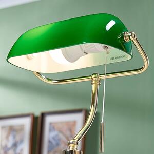 Lindby Milenka - lampada da banca in ottone lucido