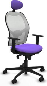 Sedia da ufficio con poggiatesta Jorquera Piqueras y Crespo 1D036N1 Viola