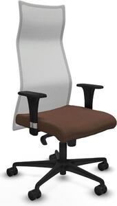 Sedia da ufficio Piqueras y Crespo B1C036N marrone scuro