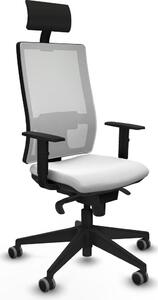 Sedia da ufficio Piqueras y Crespo 1D066G1 Bianco