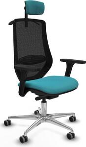 Sedia da ufficio Piqueras y Crespo D086G2H turchese