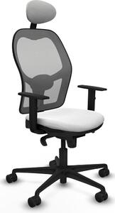 Sedia da ufficio con poggiatesta Jorquera Piqueras y Crespo 1D036N1 Bianco