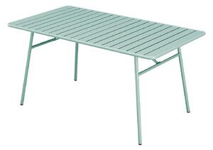 Tavolo da giardino L.200 cm in metallo - Verde acqua - MIRMANDE di MYLIA