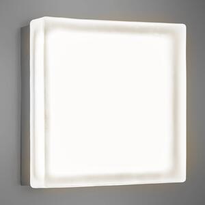 Akzentlicht Applique LED quadrata Briq 02 bianco caldo