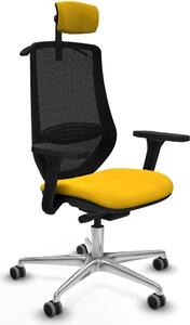 Sedia da ufficio Piqueras y Crespo D086G2H Giallo
