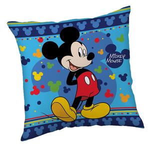 Cuscino per bambini in vello 40x40 cm Mickey "Blue" – Jerry Fabrics