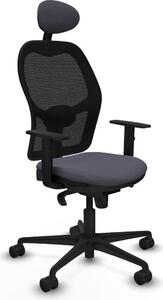 Sedia da ufficio Piqueras y Crespo 1D036N1 Grigio scuro