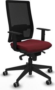Sedia da ufficio Piqueras y Crespo 1D066G0 Rosso granato