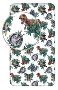 Lenzuolo con angoli per bambini in cotone 90x200 cm Jurassic World "Roar" – Jerry Fabrics