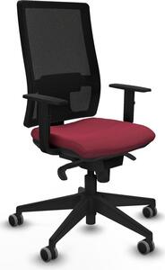 Sedia da ufficio Piqueras y Crespo 1D066G0 Rosso granato