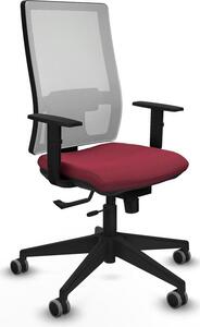 Sedia da ufficio Piqueras y Crespo 1D066G0 Rosso granato