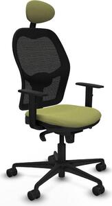Sedia da ufficio con poggiatesta Jorquera Piqueras y Crespo 1D036N1 verde