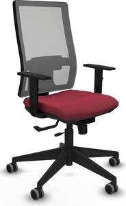 Sedia da ufficio Piqueras y Crespo 1D066G0 Rosso granato