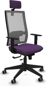 Sedia da ufficio con poggiatesta Horna Traslack Piqueras y Crespo 1D066G2