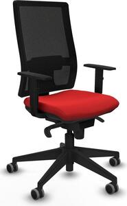Sedia da ufficio Piqueras y Crespo 1D066G0 Rosso