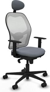 Sedia da ufficio con poggiatesta Jorquera Piqueras y Crespo 1D036N1 Grigio