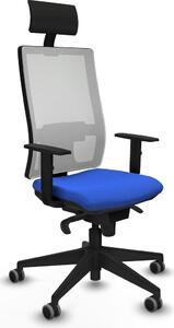 Sedia da ufficio Piqueras y Crespo 1D066G1 Blu
