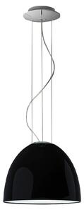 Artemide Nur Mini Gloss lampada a sospensione nero