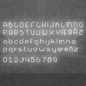 Artemide Alphabet of Light parete minuscola o