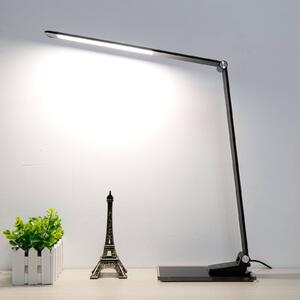 Aluminor Lampada LED da scrivania Starglass base di vetro